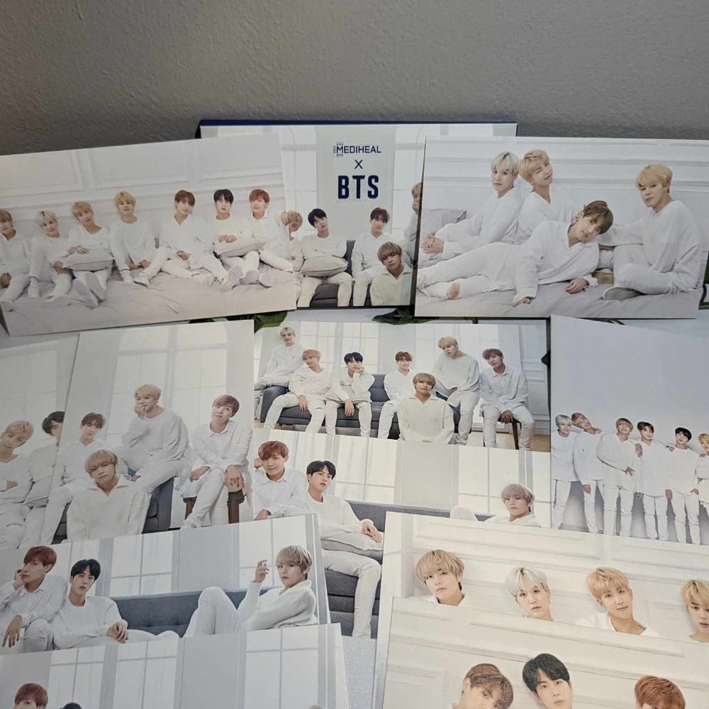 BTS MEDIHEAL Photocards - Complete Set - Picture 3 of 3